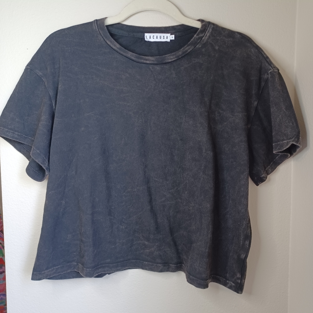 Anthropologie Lacausa Boxy Tee